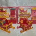 Mini construction kit Christmas sleigh