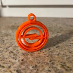 Sleutelhanger Opel logo draairing ringen draaien