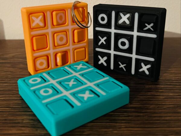 sleutelhanger tic-tac-toe