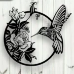 Wandkunst Kolibri