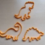 Cookie cutter 3 Dinos Dinosaurs