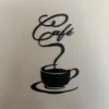 Wandkunst Café