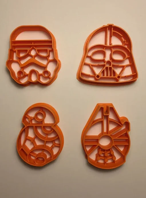 Star Wars koekvorm darth vader bb8 trooper