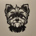 Wall art puppy's