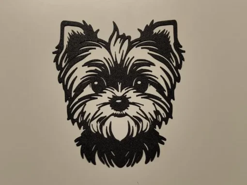 Wall art puppy's