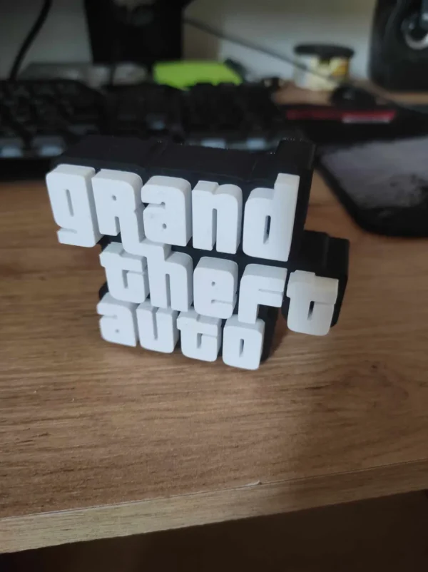 Decoratie GTA display - koelkastmagneet - Afbeelding 3