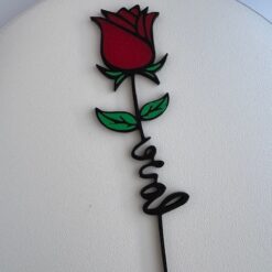 Valentijn Love roos met naam