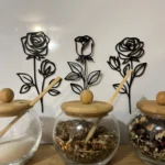 Wandkunst Rosen Wanddekoration