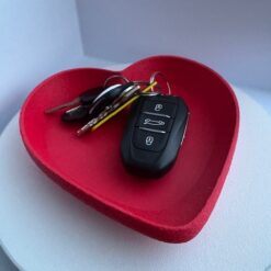 Valentinstag Untertasse Herzform