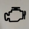 Wandbild Check Engine
