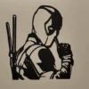 wall art deadpool