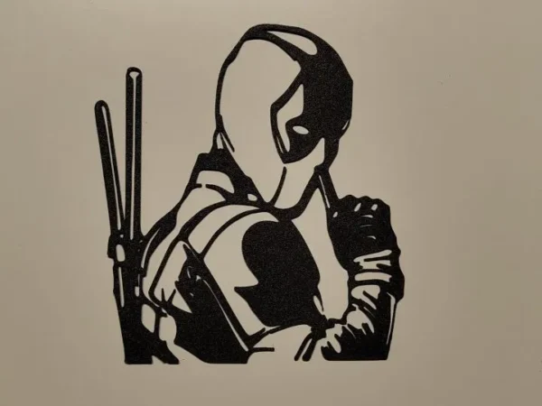 wall art deadpool