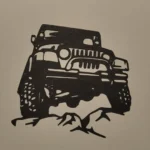 Arte mural Jeep Wrangler