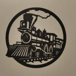 wall art train