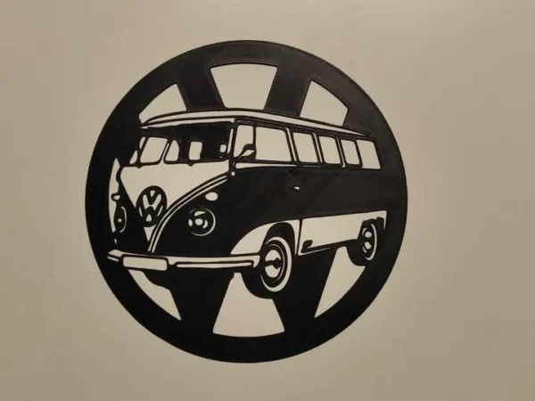 wall art VW bus