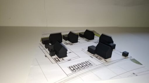 3D Maquette Nieuwbouwwoning 3