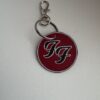 Porte-clés Foo Fighters simple face