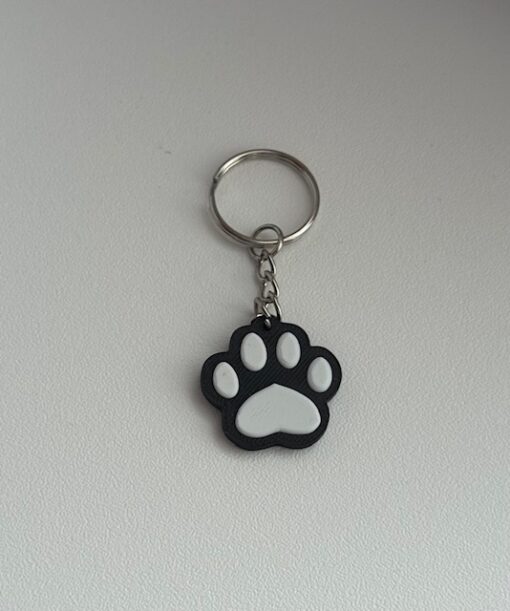 sleutelhanger dierenpoot