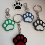 Porte-clés patte d'animal