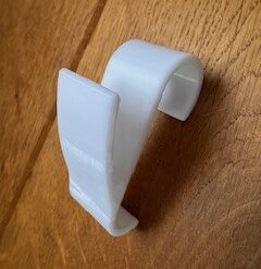 Heizkörperhaken im Badezimmer