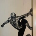 Spider-Man Wandbild, 3D-Wanddekoration, Fan-Kunst