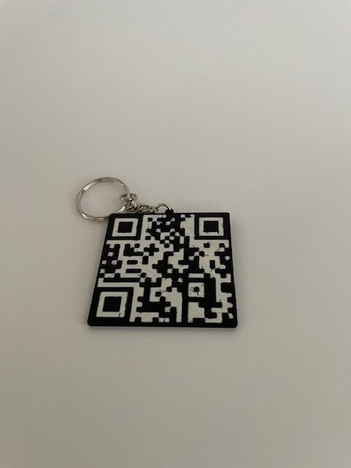 Codice QR personalizzabile per portachiavi